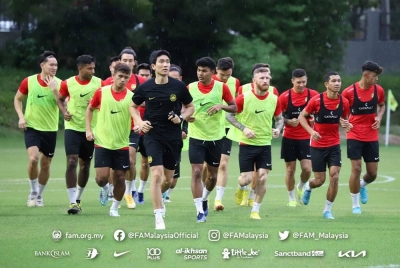 Pemain Harimau Malaya bakal menyingkap saingan Piala AFF 2022 minggu depan. - Foto Football Association of Malaysia