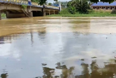 Sungai Muar di Buloh Kasap Segamat.