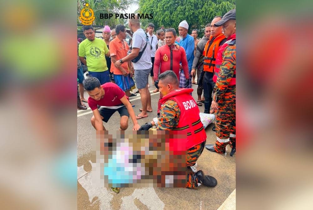 Seorang lelaki ditemukan lemas tersangkut pada kayu di bawah sebuah rumah di Kampung Chenerai, Pasir Mas pada Khamis.