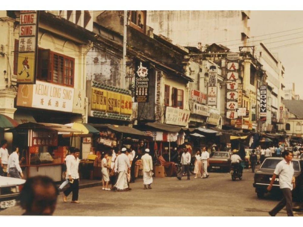 KL Chinatown pada tahun 1989