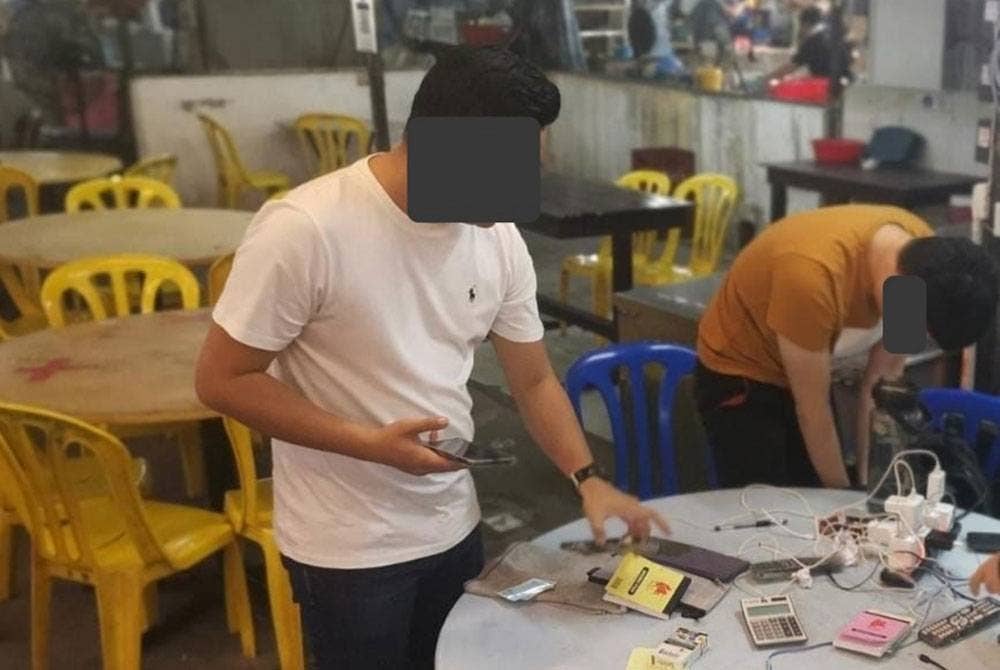 Antara individu yang ditahan sepanjang Op Soga IX.