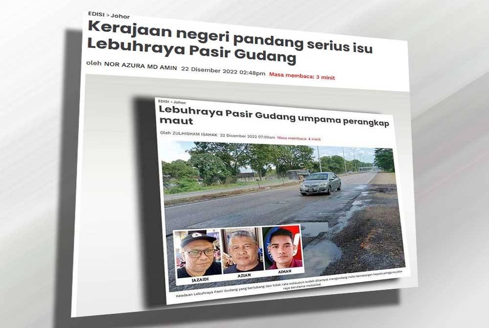 Laporan Sinar Harian pada Khamis.