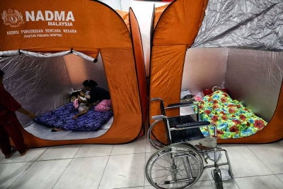 Fenomena air pasang besar dan ombak besar di daerah Pitas menyebabkan 223 orang berpindah ke PPS.