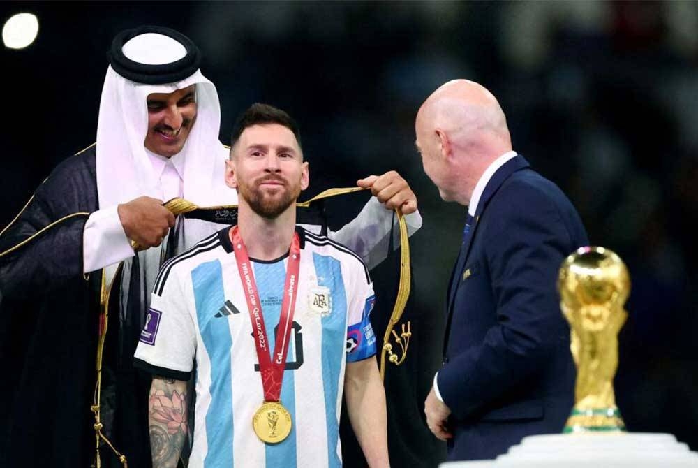 Tawar RM4.42 juta untuk jubah Messi
