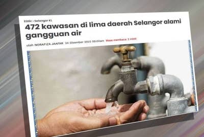 Laporan Sinar Harian pada Sabtu.