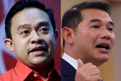 Wan Saiful (kiri) dan Rafizi