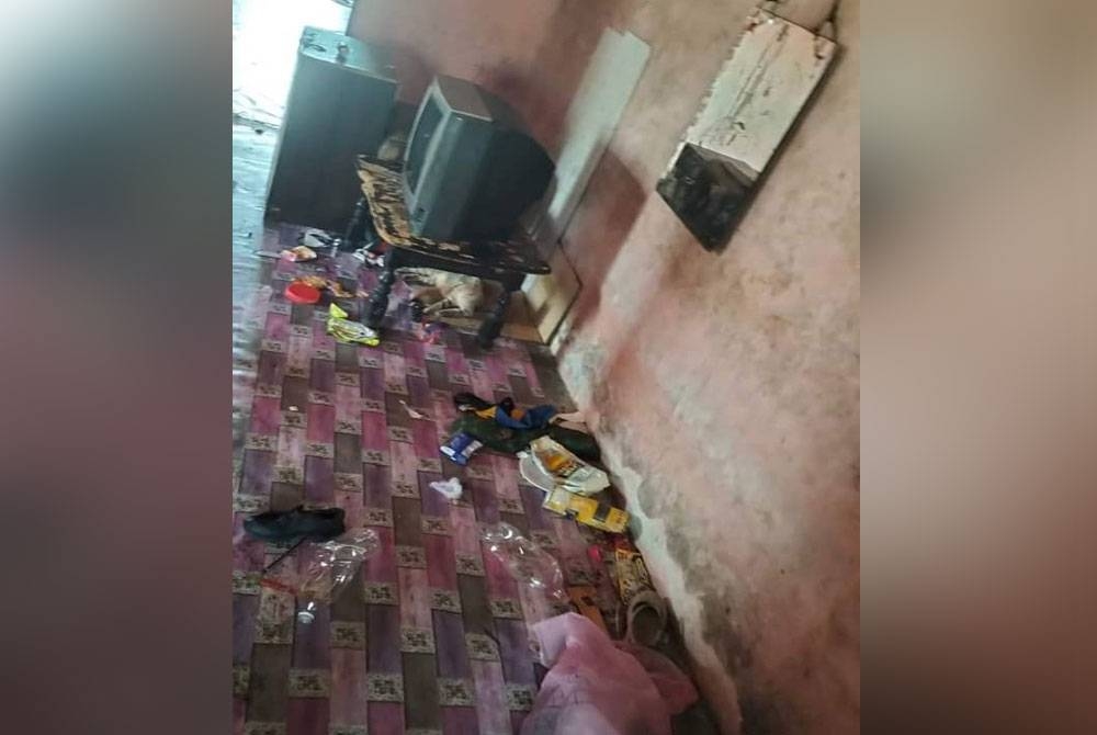 L'état de la maison laissée par les locataires de l'asnaf dans un état sale et non géré qui est devenu viral sur Facebook, récemment.