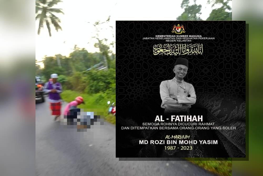 Seorang kakitangan JKKP Kelantan maut digilis pacuan empat roda jenis trak pikap dalam kejadian di Kampung Teliar, Bunut Susu, Pasir Mas pada Rabu.