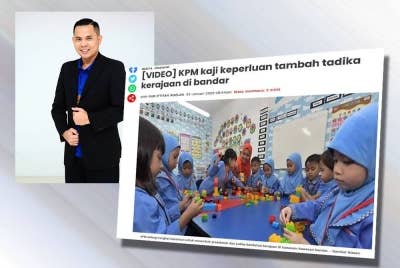 Laporan Sinar Harian pada Selasa. (Gambar kecil: Farid)