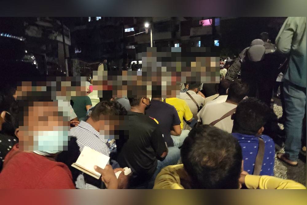 Seramai 1,051 warga asing diperiksa dalam operasi berkenaan.