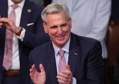 McCarthy berdepan tentang kira-kira 20 anggota 'hardline' GOP sejak Selasa lalu. - Foto Agensi