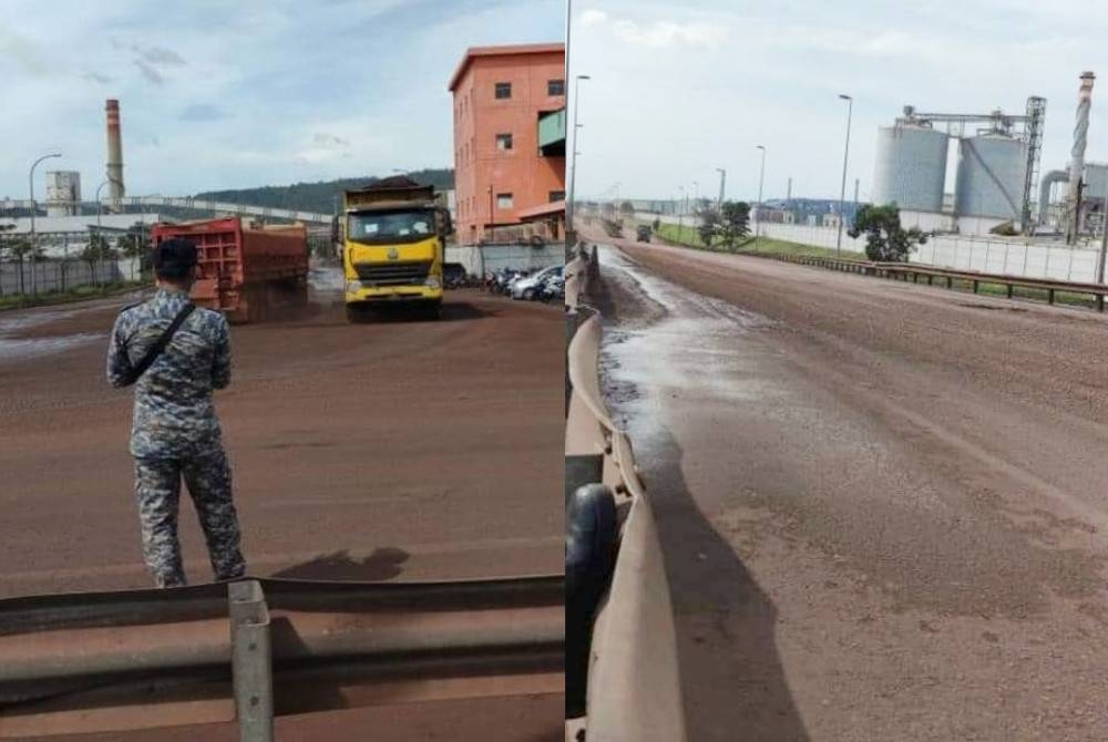 Penguatkuasa MBK mengeluarkan 52 kompaun kesalahan mengotorkan jalan terhadap syarikat pengangkutan awam di kawasan Perindustrian Gebeng.