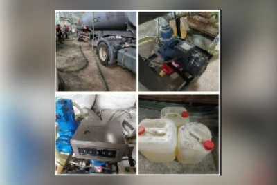 Antara barang yang dirampas dalam Op Kontraban.