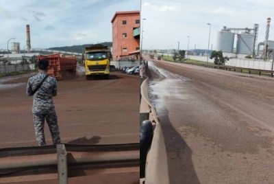 Penguatkuasa MBK mengeluarkan 52 kompaun kesalahan mengotorkan jalan terhadap syarikat pengangkutan awam di kawasan Perindustrian Gebeng.