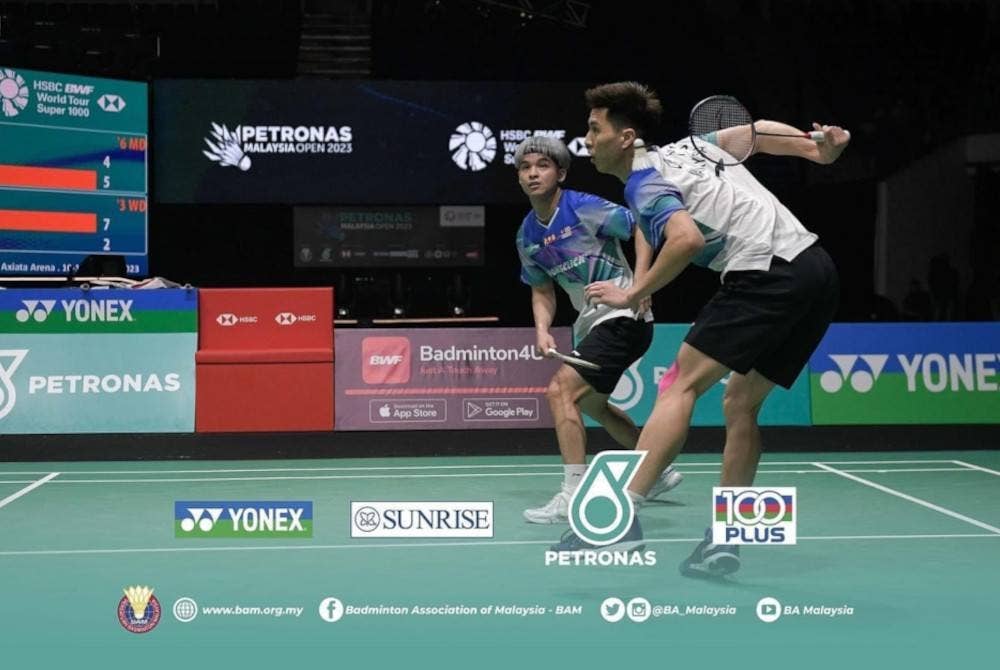 Ee Yi-Yew Sin akhiri perjuangan skuad badminton negara pada Terbuka Malaysia 2023.