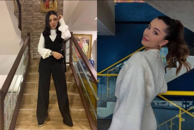 Dari kiri: A Aida dan Amelia Handerson