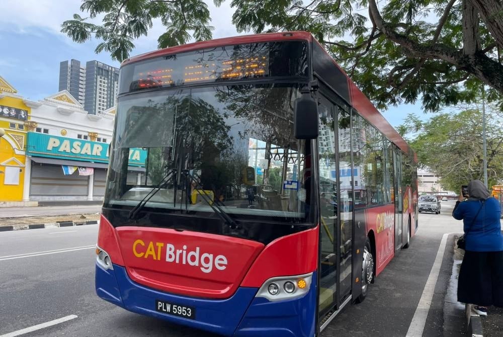 Perkhidmatan CAT Bridge Bukit Mertajam (CT14) percuma yang menghubungkan kawasan Bukit Mertajam dan Komtar.