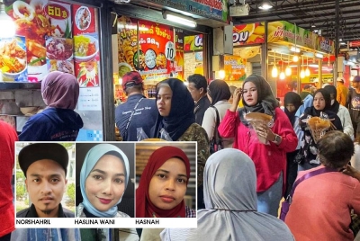 Pekan Hatyai menjadi tumpuan pelancong dari Malaysia ketika cuti umum.