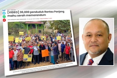 Laporan Sinar Harian pada Jumaat. (Md Nasir)