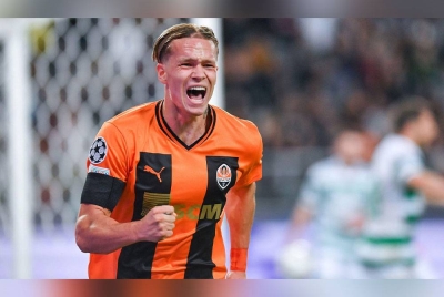 Mudryk 'hampir pasti' berhijrah ke Chelsea dari Shakhtar. - Foto Agensi