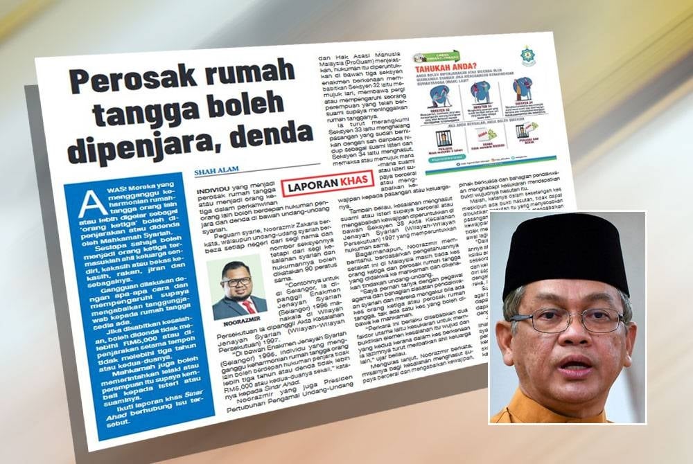 Laporan khas Sinar Ahad pada 15 Januari. Gambar kecil: Mohd Na'im (Foto Bernama)