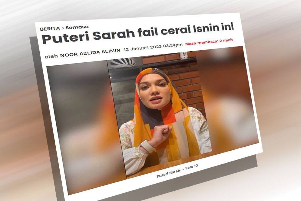 Laporan Sinar Harian pada Khamis