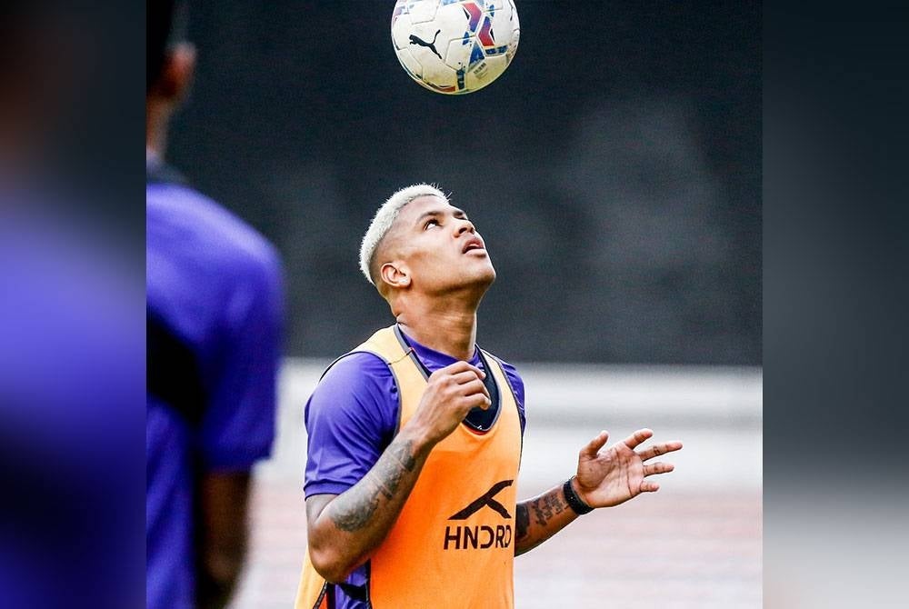 Caion teruja untuk turun beraksi bersama KL City pada musim ini. Foto FB KL City FC