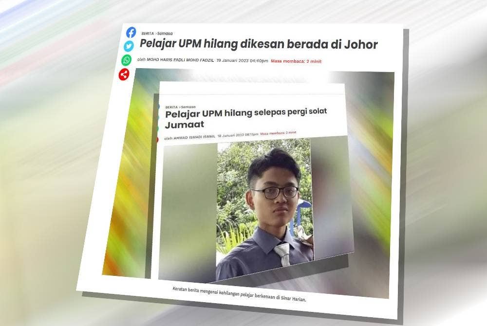 Laporan Sinar Harian pada Khamis.