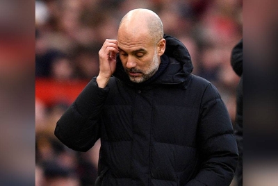 Guardiola mahu City tampil lebih garang. - Foto AFP