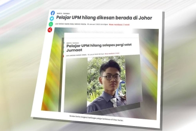 Laporan Sinar Harian pada Khamis.