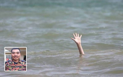 Seorang pendaki dikhuatiri lemas selepas dihanyutkan arus ketika melintasi Sungai Tanum, Lipis pada Ahad. - Gambar hiasan (Gambar kecil: Ismail)