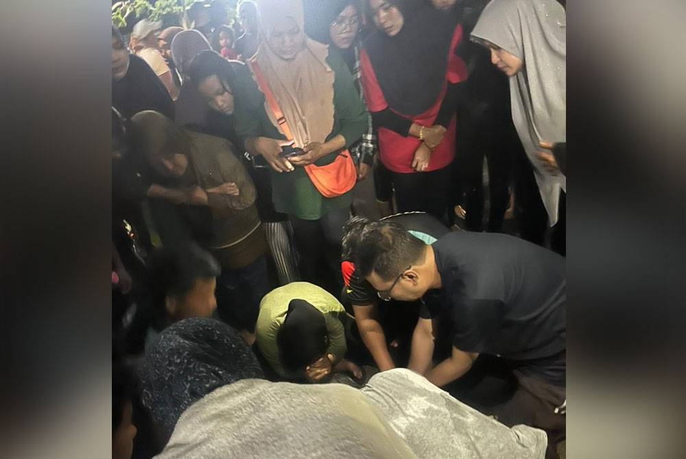 Seorang kanak-kanak perempuan berusia lima tahun lemas ketika sedang mandi di Pusat Rekreasi Kolam Air Panas Ulu Legong, Baling pada Sabtu. - Foto PDRM