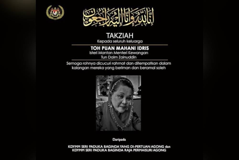 Foto Facebook Istana Negara