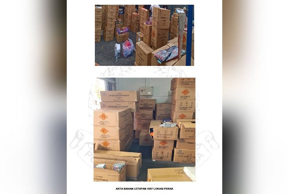 Antara barang rampasan dirampas dalam operasi di bawah Akta Kastam 1967. Foto: PDRM.