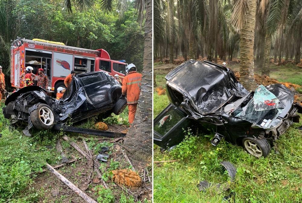Sebanyak 1,891 kenderaan terlibat dalam kemalangan di seluruh negara.