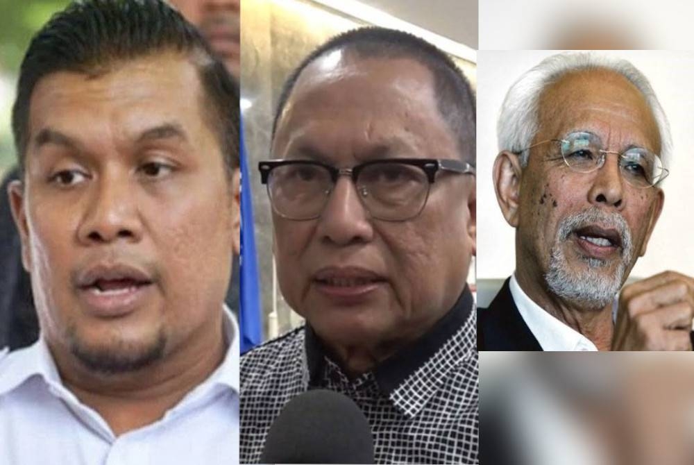Gambar dari kiri: Armand Azha, Mohd Puad, Shahrir Ab Samad