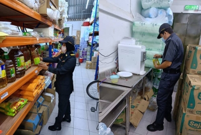 Pemerhatian mendapati tiada minyak masak peket bersubsidi satu kilogram dijual kepada pelanggan sebaliknya hanya minyak masak botol ditawarkan. Pemeriksaan menemui 120 peket minyak masak bersubsidi satu kilogram di bahagian belakang kedai.