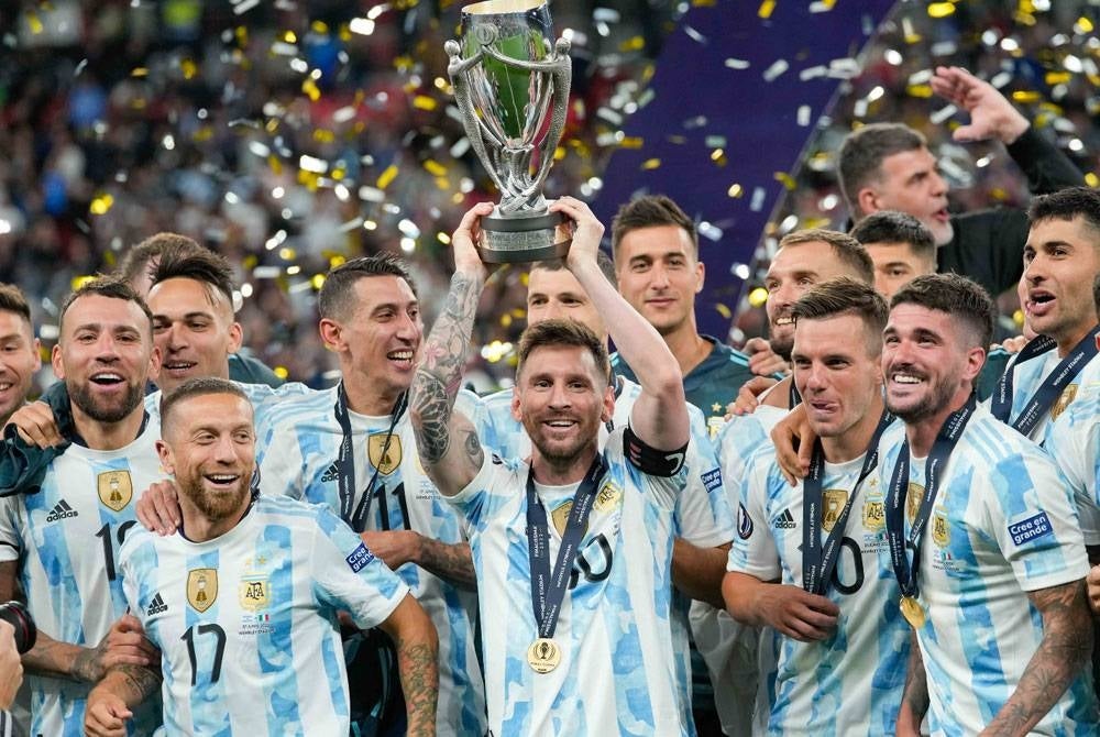 Argentina memenangi kejohanan Copa America pada 2021.