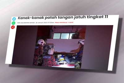 Laporan Sinar Harian.