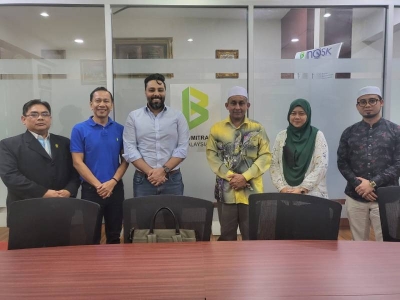 Sesi bergambar selepas perbincangan bersama Wakil Saudi Tourism Authority pada 25 Januari lalu.