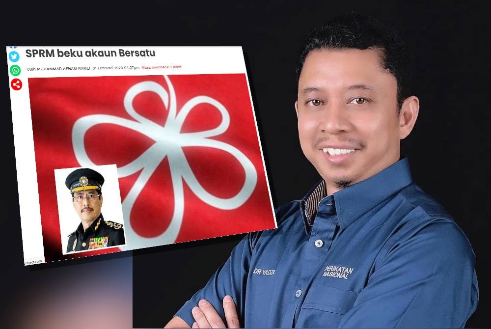 Laporan Sinar Harian pada Rabu. (Dr Mohd Yadzil)