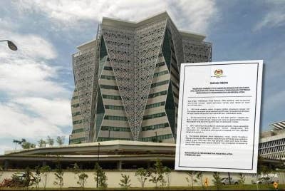  Gambar hiasan (Gambar keicl: Tangkap layar kenyataan SPA pada Khamis.)