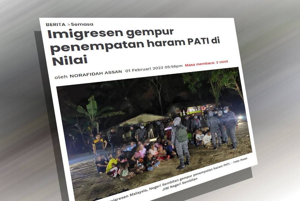 Laporan Sinar Harian.