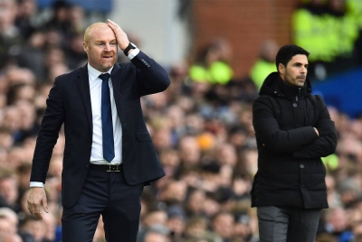 Kehadiran Dyche menyaksikan Arsenal mengalami kekalahan liga kedua musim ini. -Foto EPA