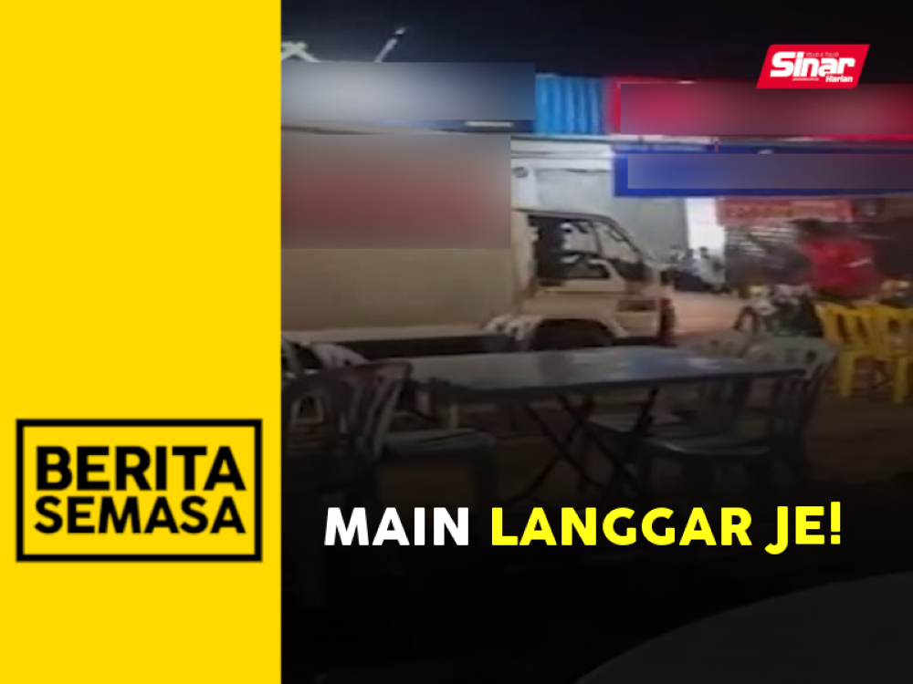 Pemandu lori cuba rempuh orang awam dicari