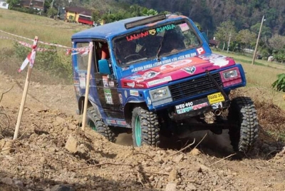Pertandingan 4X4 di Pulau Ketam baru-baru ini. - Foto FB Jabatan Belia dan Sukan Negara