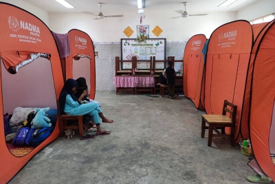 Jumlah mangsa banjir di Kemaman meningkat kepada 47 orang.