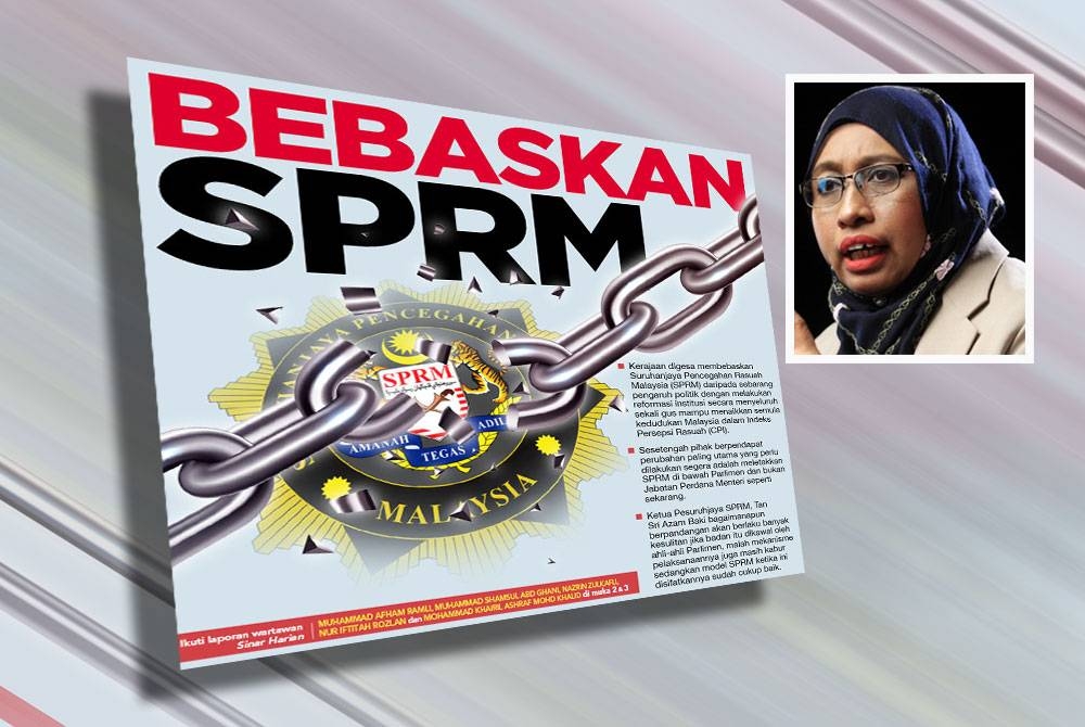 Laporan Sinar Harian pada Selasa. Gambar kecil: Nurhayati Nordin