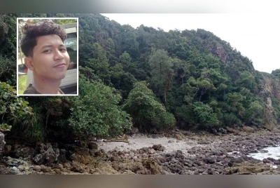 Muhamad Akmal (gambar kecil) dilaporkan hilang selepas dipercayai mendaki Pulau Mawar pada minggu lalu.