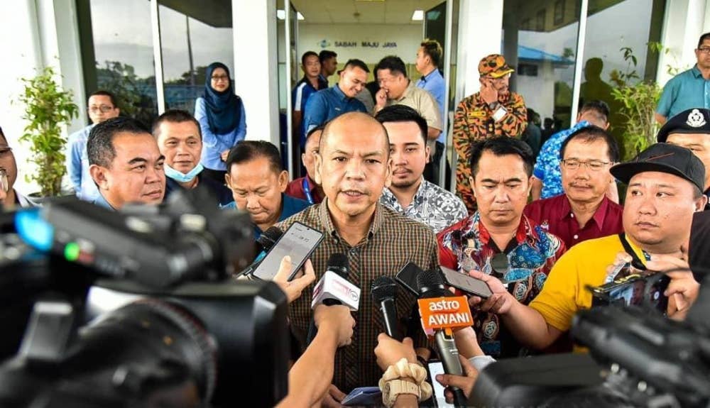 Armizan ketika ditemui pemberita selepas lawatan kerjanya ke Loji Rawatan Air (LRA) Kogopon, Papar.